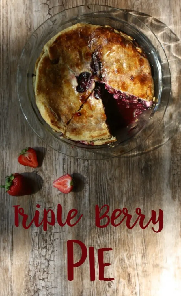 triple berry pie