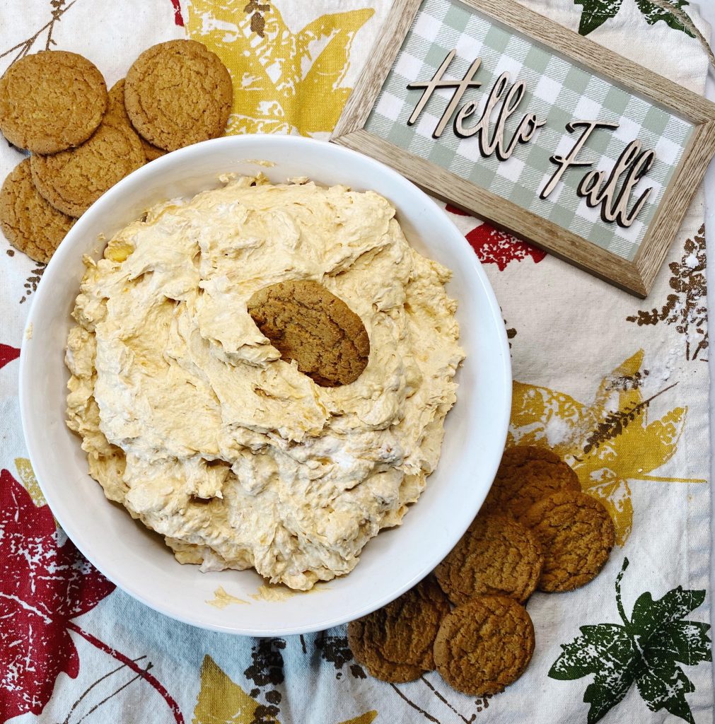 fluffy pumpkin dip recipe