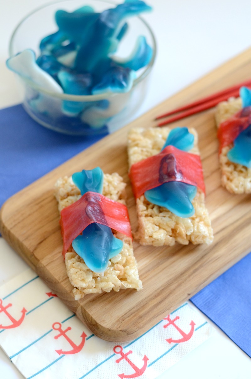 This Shark Candy Sushi is Perfect for Shark Week!