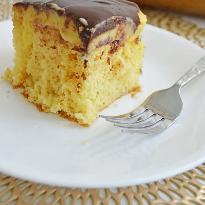 Boston Cream Poke Cake Recipe