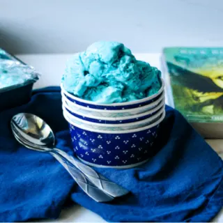 blue raspberry ice cream