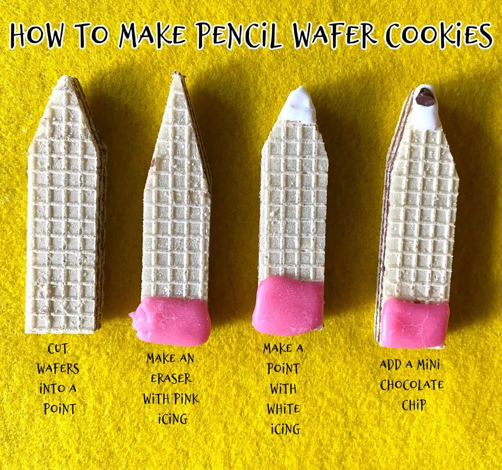 How to make Pencil Wafer Cookies