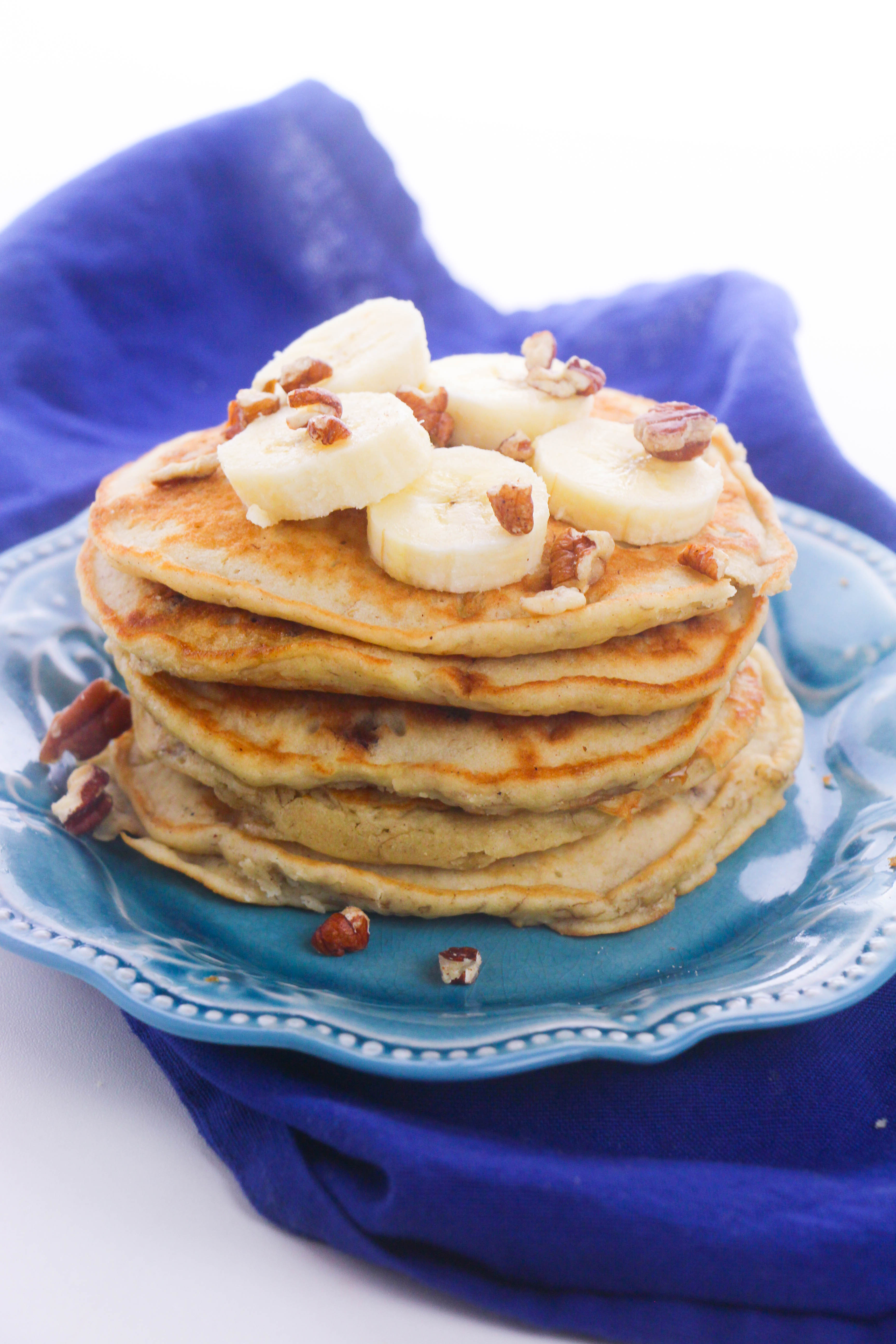Banana Nut Pancakes: A Fluffy and Nutty Breakfast Delight