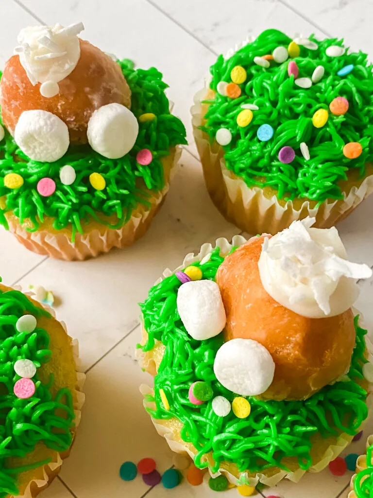 easter bunny cupcakes