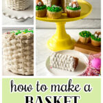 basket weave cake