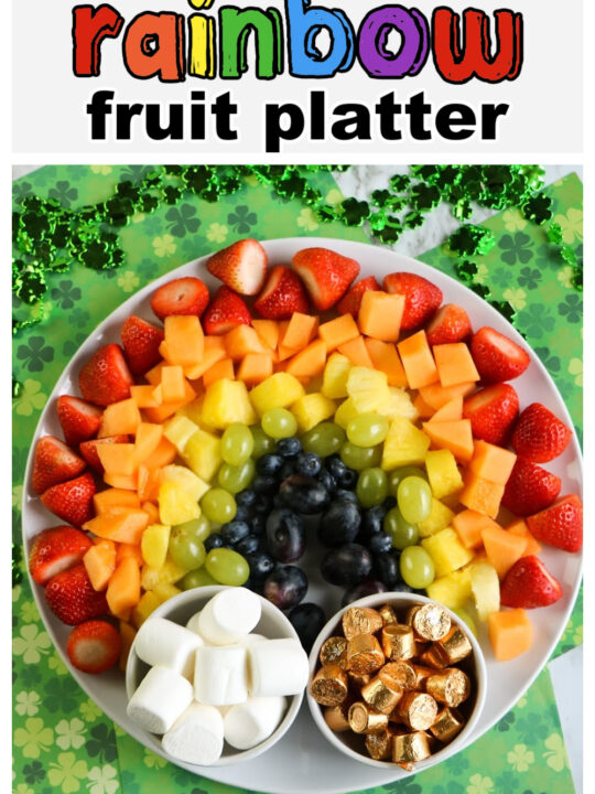 How to Make a Rainbow Fruit Platter