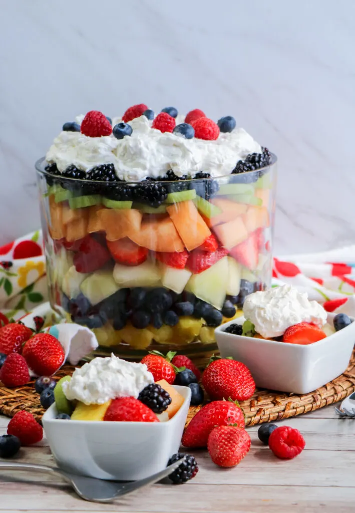 Fruit Salad Trifle 