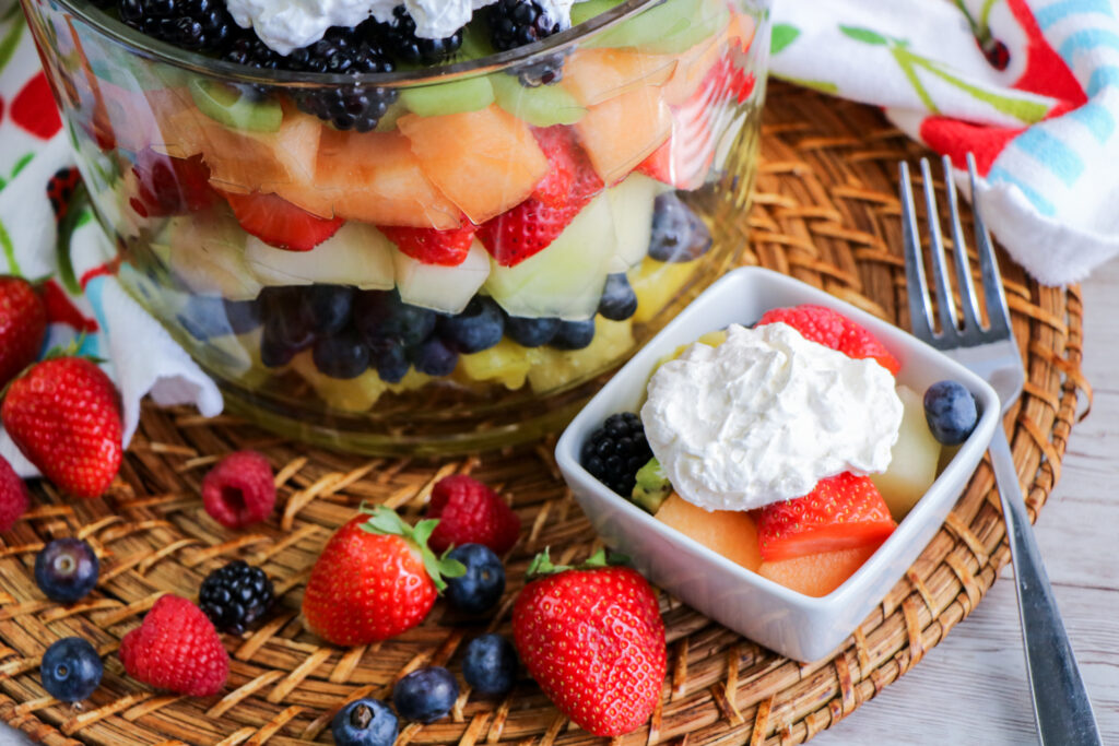 Fruit Salad Trifle 
