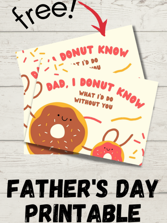 Fun Father’s Day Printable