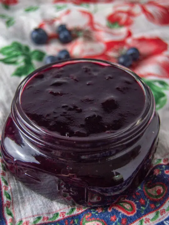 Blueberry Jam Recipe Without Pectin from Momma Lew