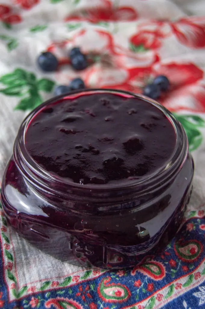 blueberry jam no pectin