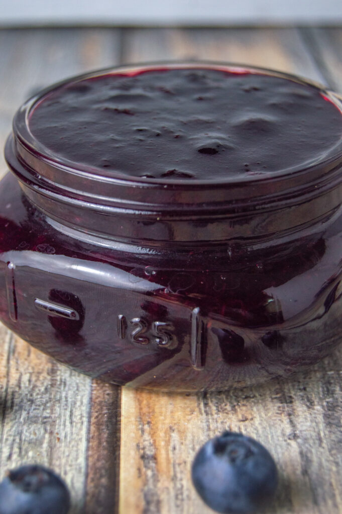 blueberry jam no pectin