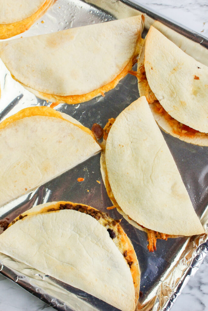 Easy Sheet Pan Quesadillas Recipe
