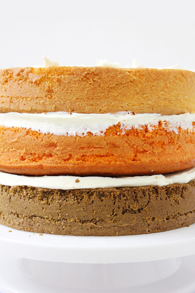 Pumpkin Spice Latte Cake with Cream Cheese Frosting Recipe