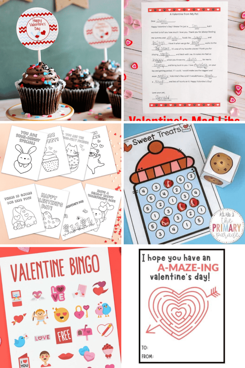 Explore Our Collection of Free Valentine Printable PDFs!