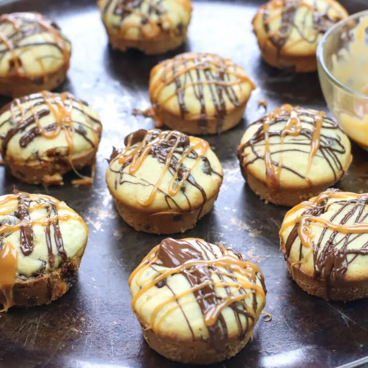 You'll Love This Recipe for Chocolate Chip Caramel Muffins