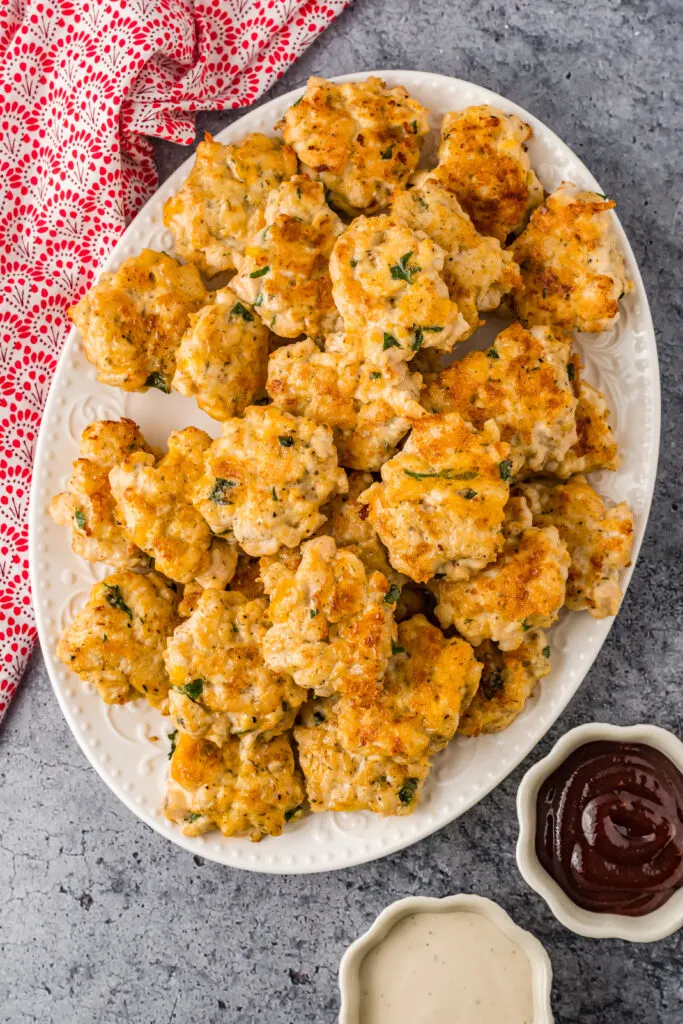 chicken fritters recipe
