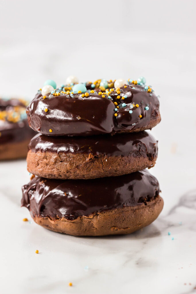 Chocolate Cake Donuts