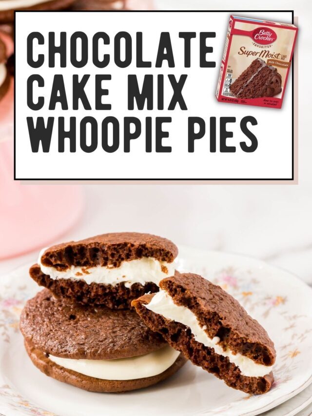 Chocolate Cake Whoopie Pies