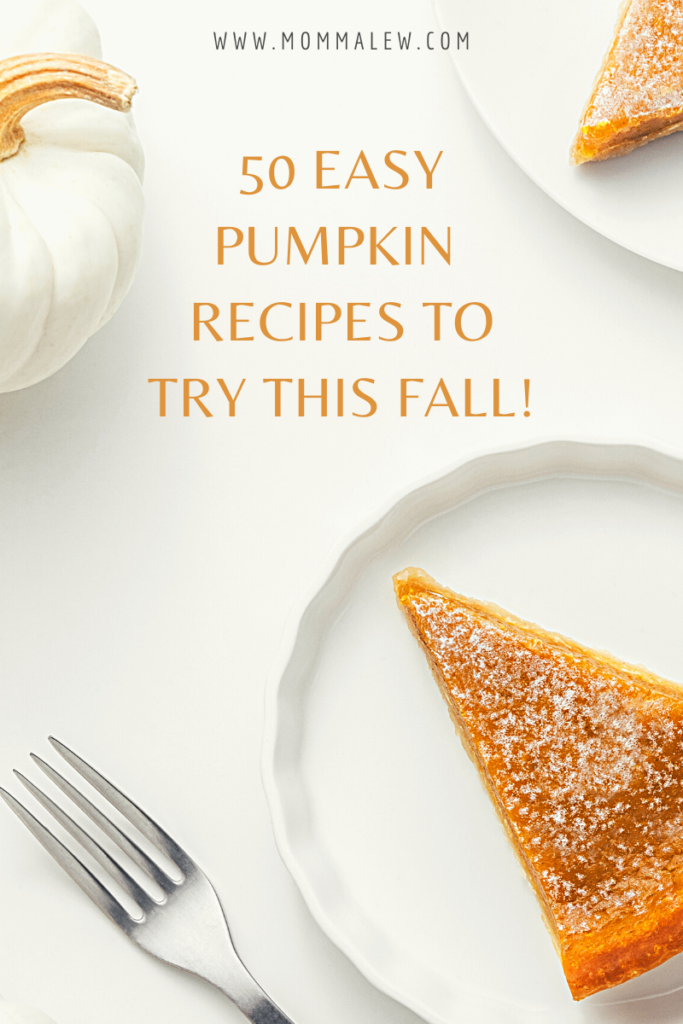 pumpkin recipe graphic