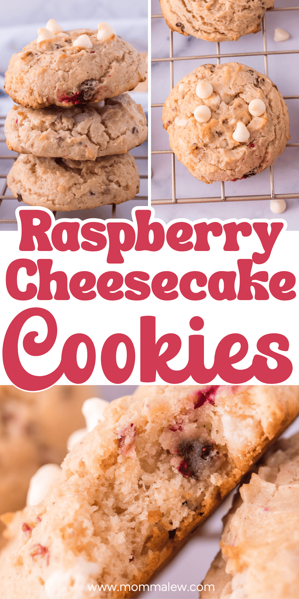 Raspberry Cheesecake Cookies: Easy & Creamy Cake Mix Cookie Recipe