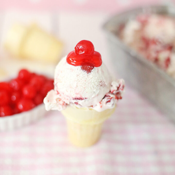 cherry cheesecake ice cream recipe