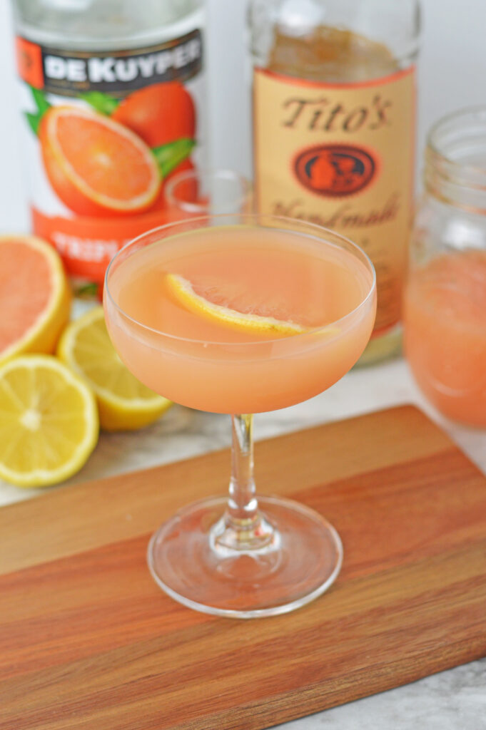 grapefruit martinis