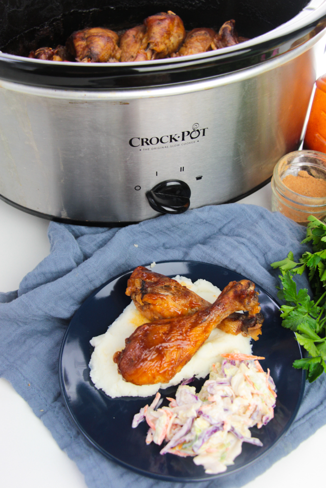 bbq crock pot chicken legs