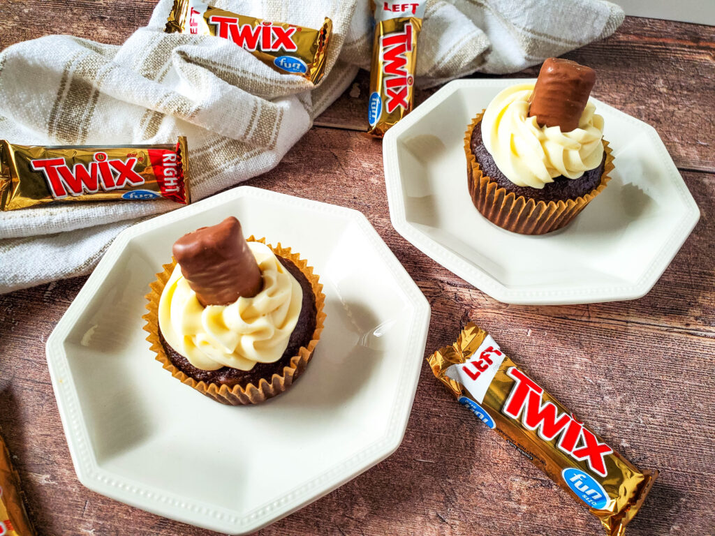 Twix Cupcakes