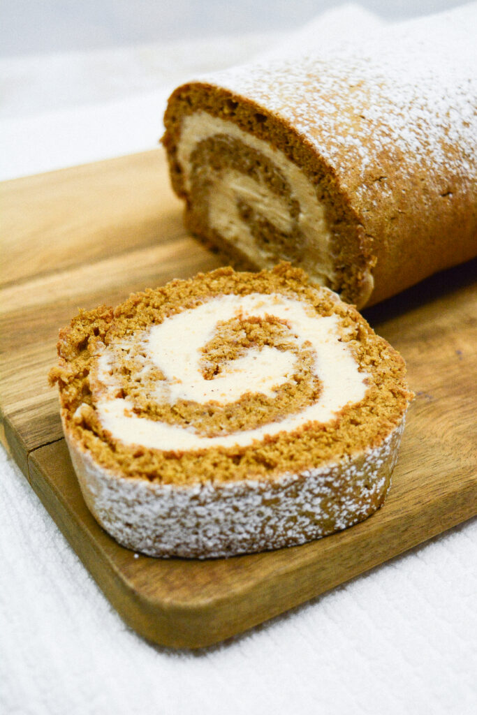 gingerbread cake roll