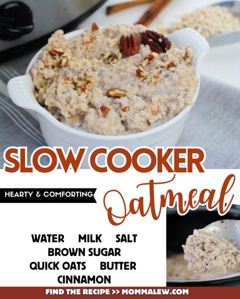Slow Cooker Oatmeal – Creamy, Easy & Perfect for Busy Mornings