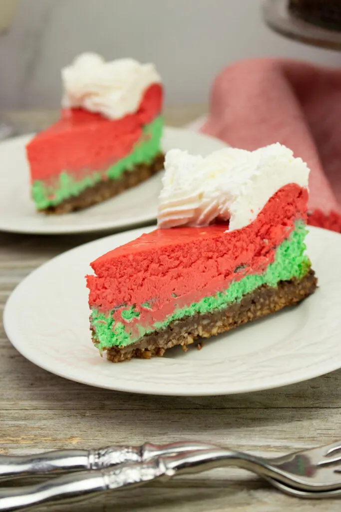 christmas peppermint cheesecake
