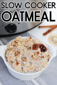 Slow Cooker Oatmeal – Creamy, Easy & Perfect for Busy Mornings