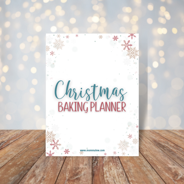 A Festive Planner for Stress-Free Christmas Baking!