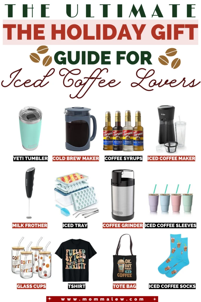 iced coffee gift guide