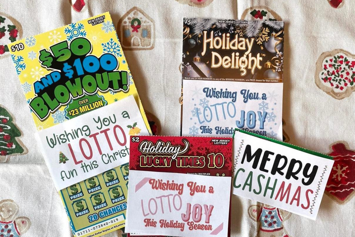 50 Custom Lottery Ticket Favor Bags - Lottery Ticket Holders