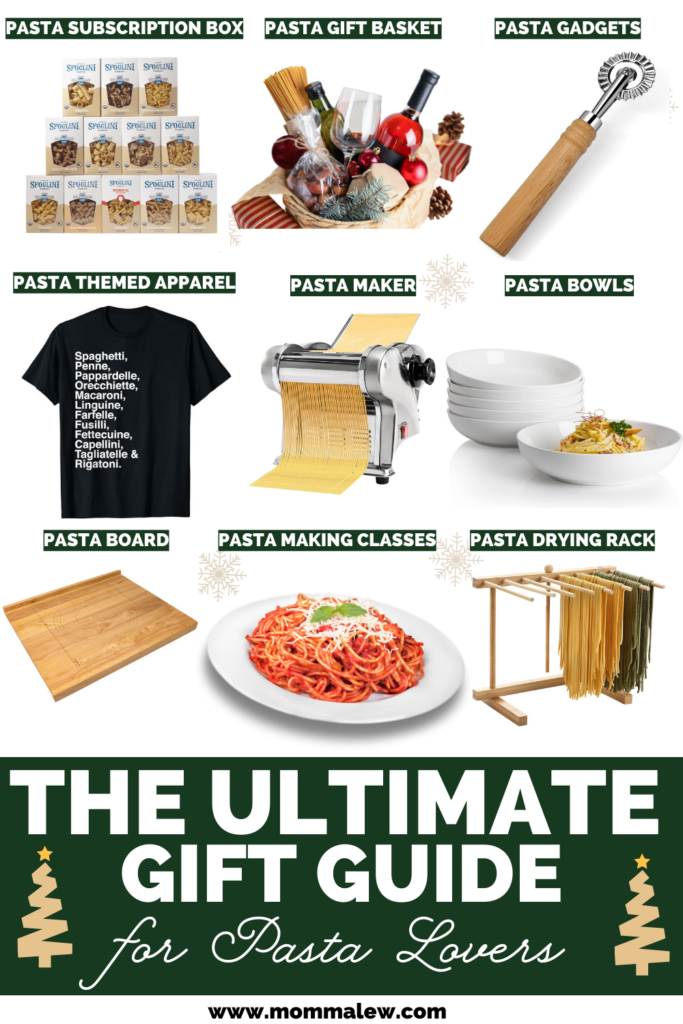 Best Gifts for Pasta Lovers - Gift Guide - Momma Lew 