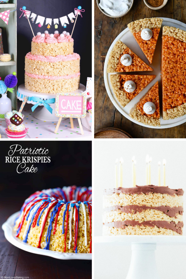 Rice Krispie Cake Ideas (Fun, Colorful & Easy Treats)