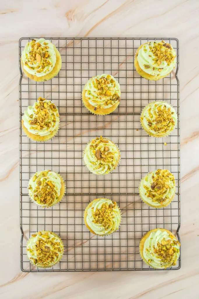 pistachio pudding cupcakes