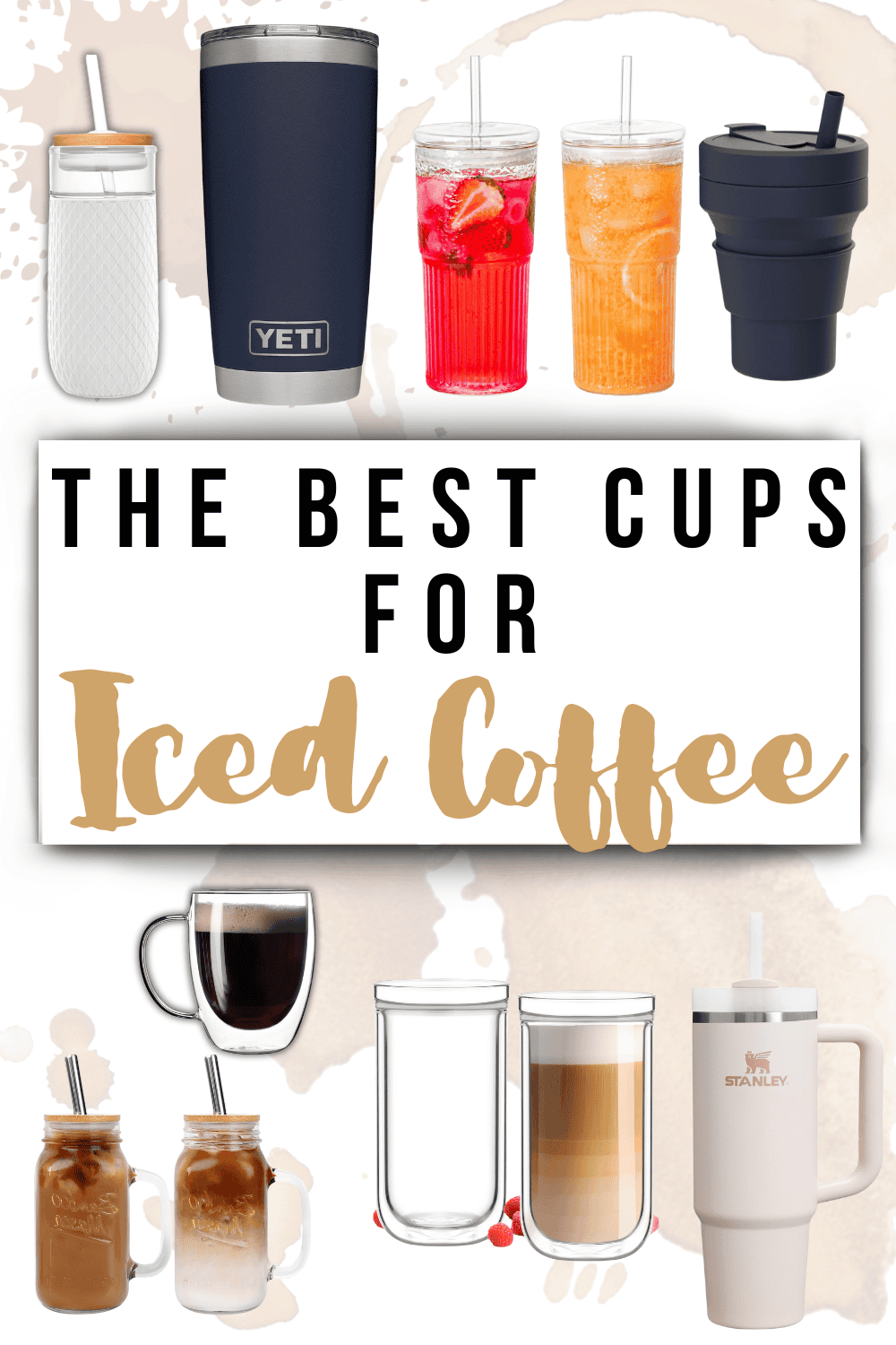 Best Cups for Iced Coffee (Glass, Insulated & Travel Picks)
