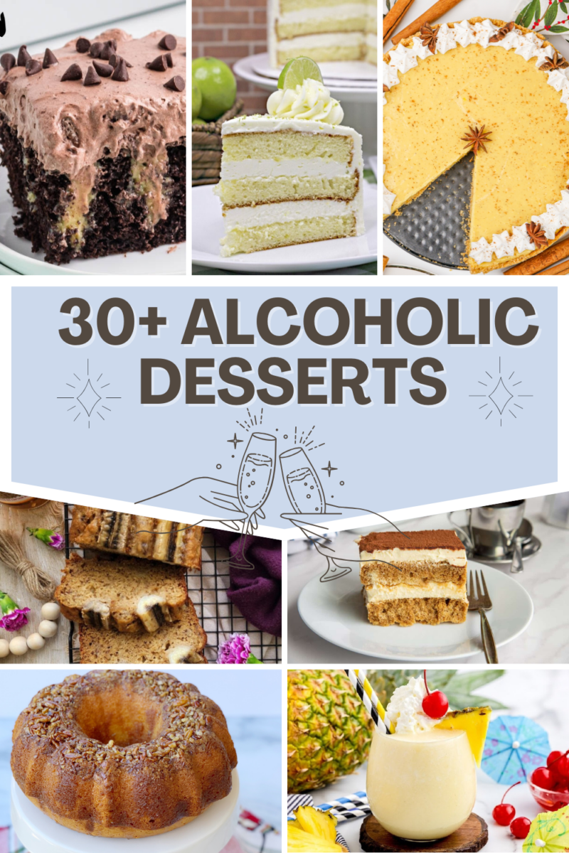 Dessert Recipes with Alcohol | 25+ Easy Boozy Desserts
