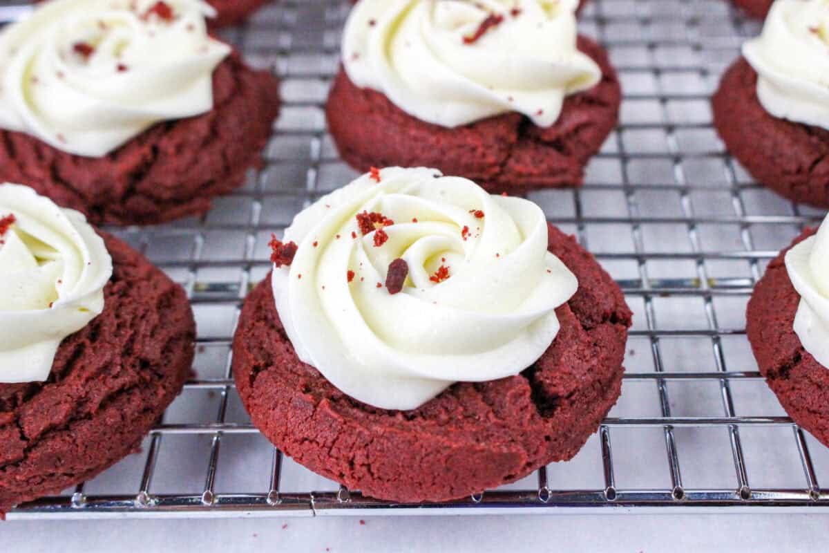 Red Velvet Cream Cheese Cookie Recipe