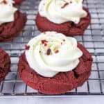 Red Velvet Cream Cheese Cookies Recipe Card