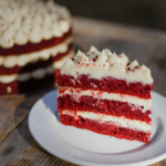 Waldorf Astoria Red Velvet Cake Slice