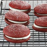 Red Velvet Whoopie Pies