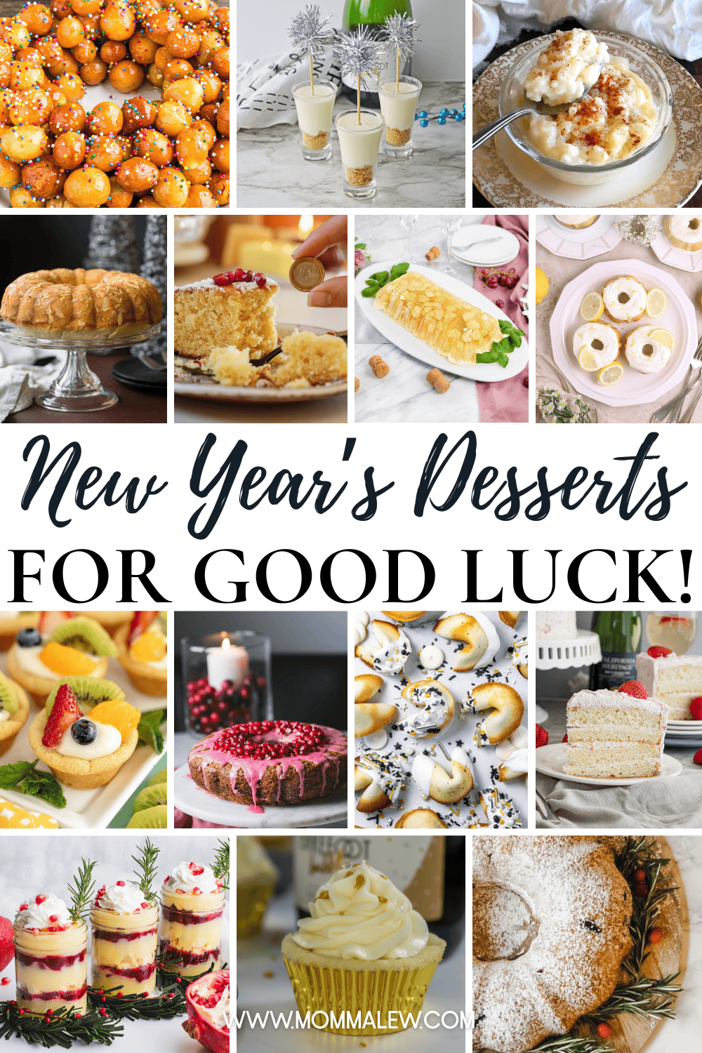 Good Luck Desserts for the New Year (Sweet & Symbolic Treats)