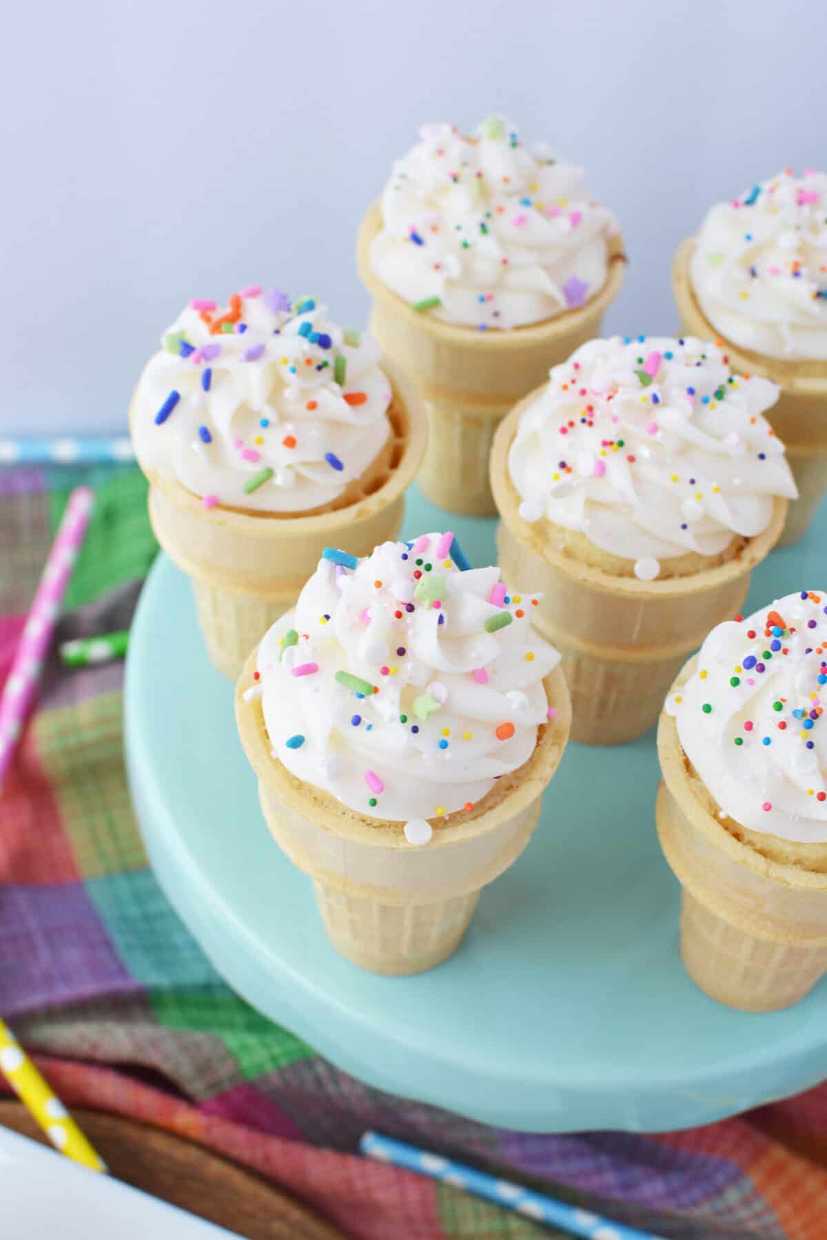Ice Cream Cone Cupcakes (Easy Party Treat)